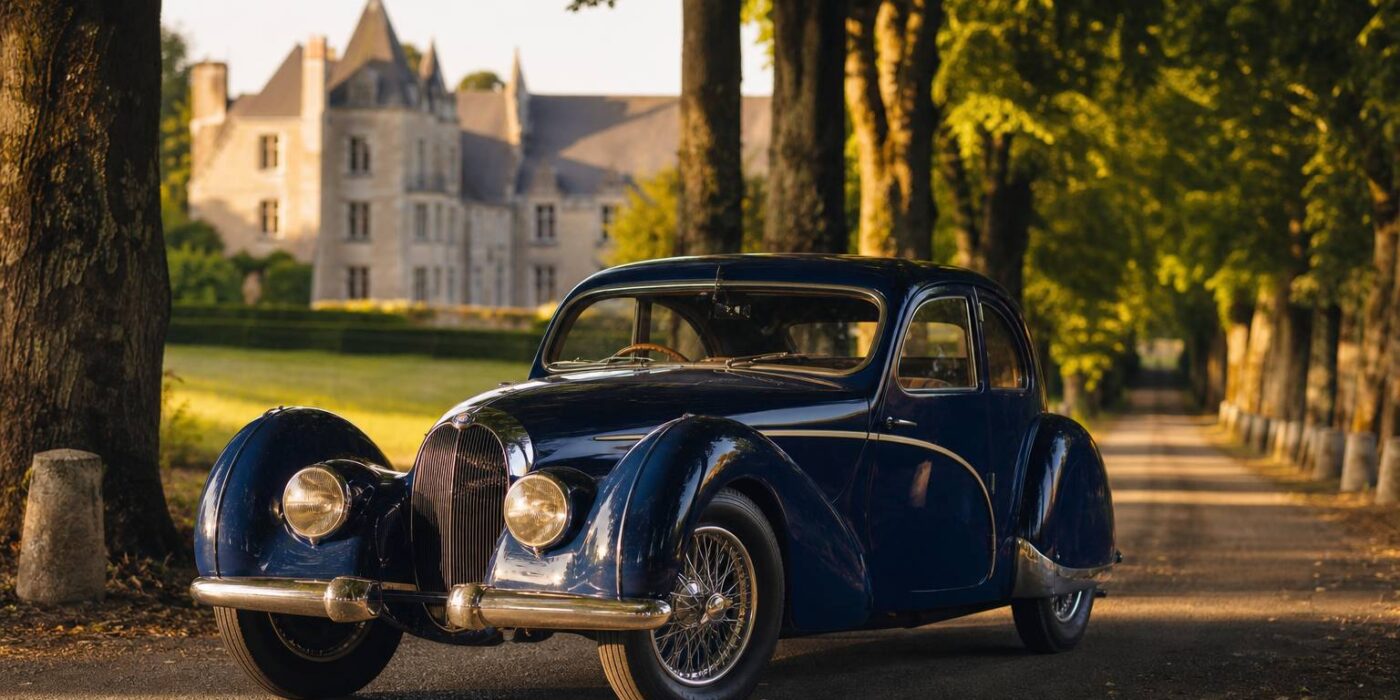 Au volant de la Bugatti Type 57 Galibier : à la conquête de la perfection automobile