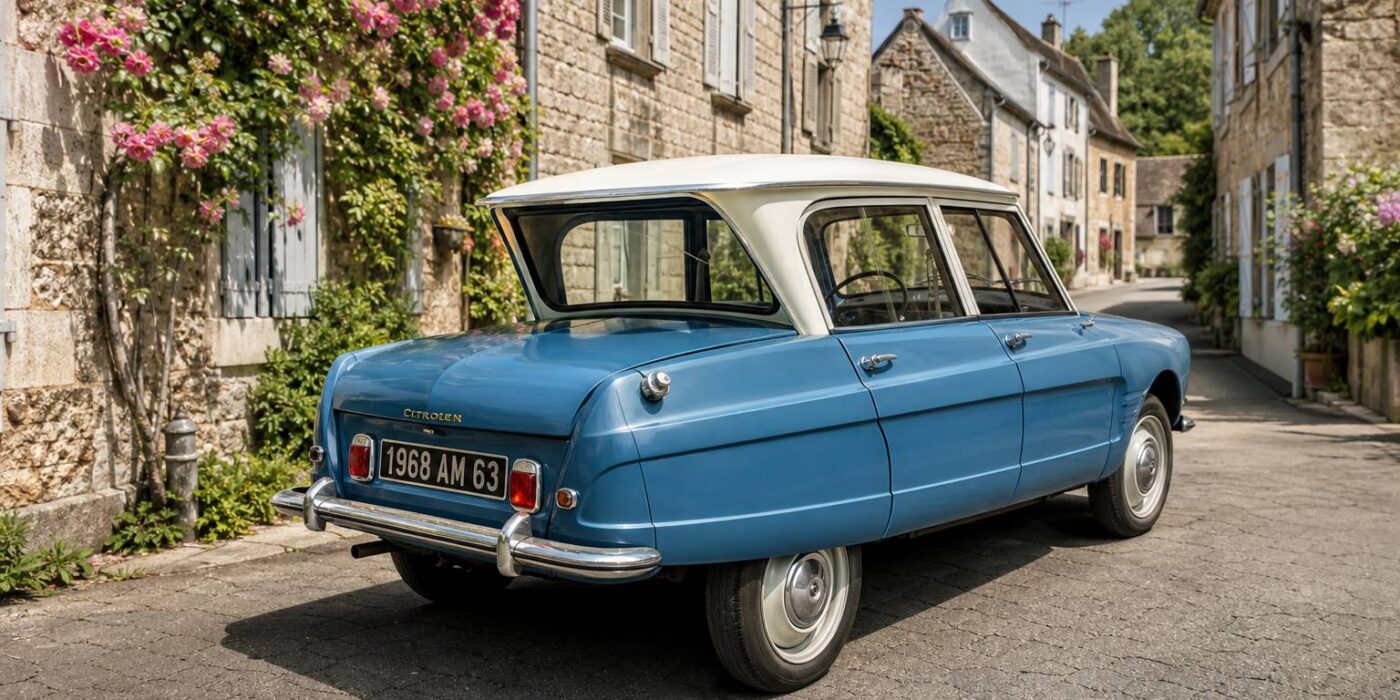 À bord d’une Citroën Ami 6 : découverte d’une authentique superdeuche