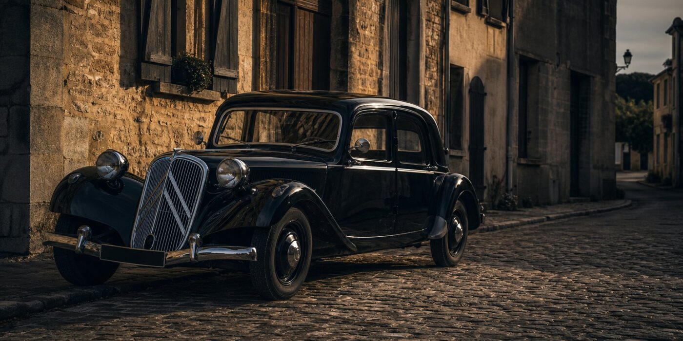 À bord d&rsquo;une Citroën Traction : le premier tome des Chevrons de Légende