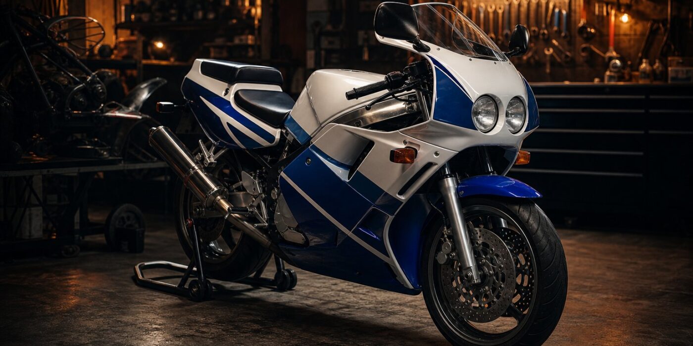 De père en fils : ce Yamaha FZR 1000 de 1991, un héritage sportif intemporel