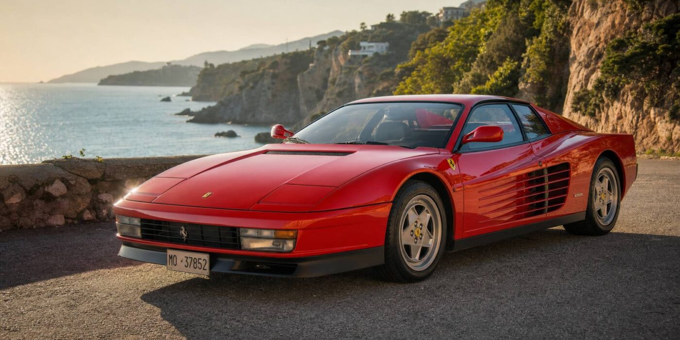 Au volant d&rsquo;une Ferrari Testarossa : un rêve d&rsquo;enfant devenu réalité pour tous les passionnés !