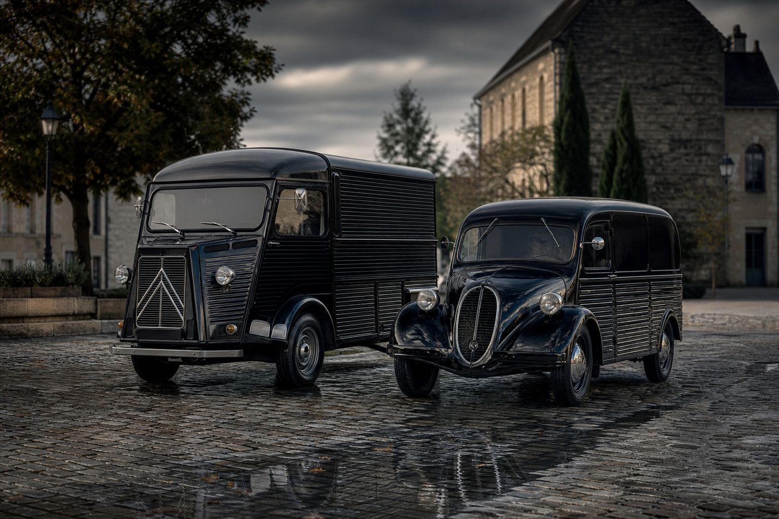 Citroën Type H et Citroën TUB : deux icônes distinctes au même nom - illustration article