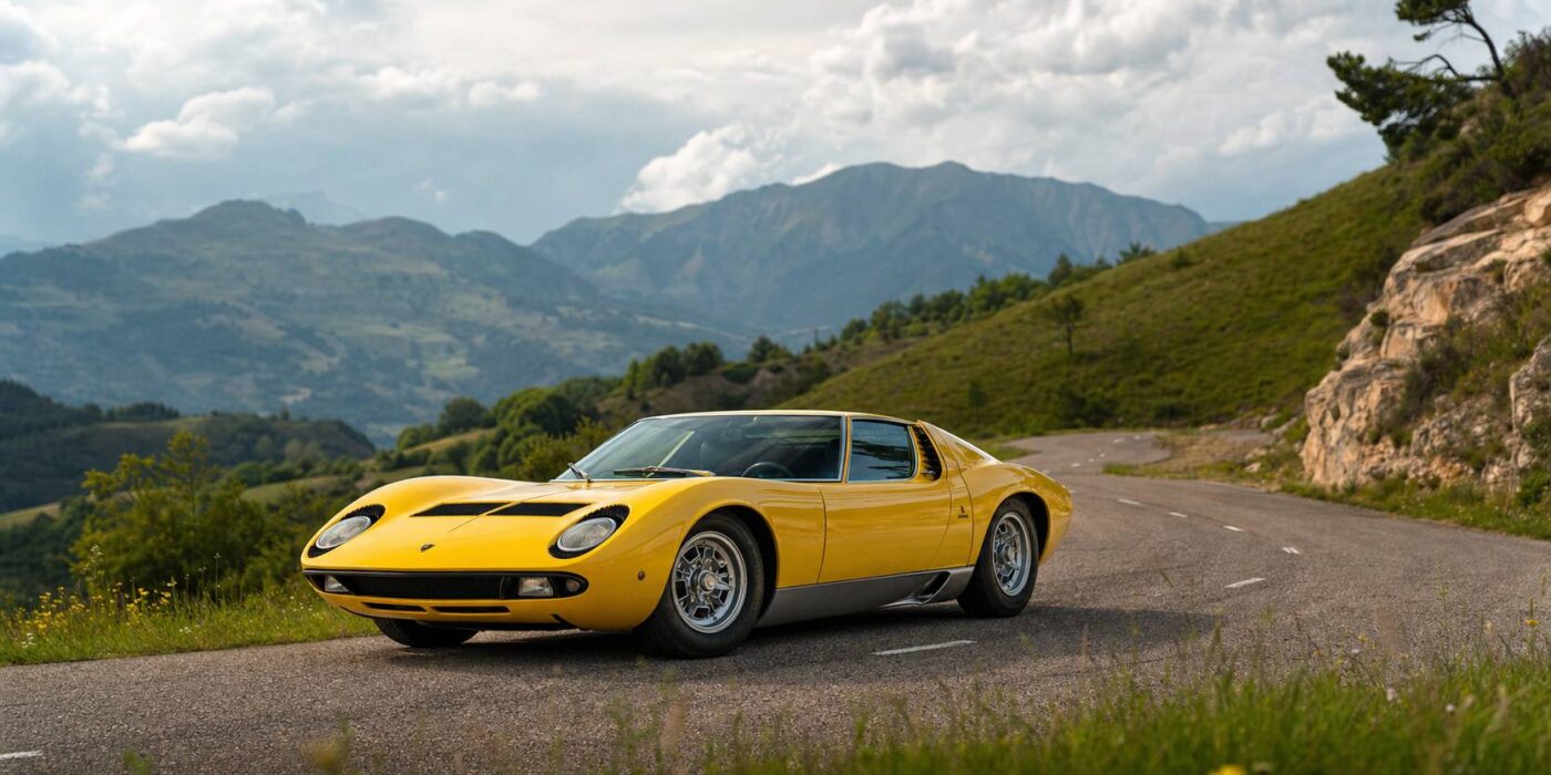 Lamborghini Miura : la symphonie créative de Dallara, Bizzarrini et Gandini