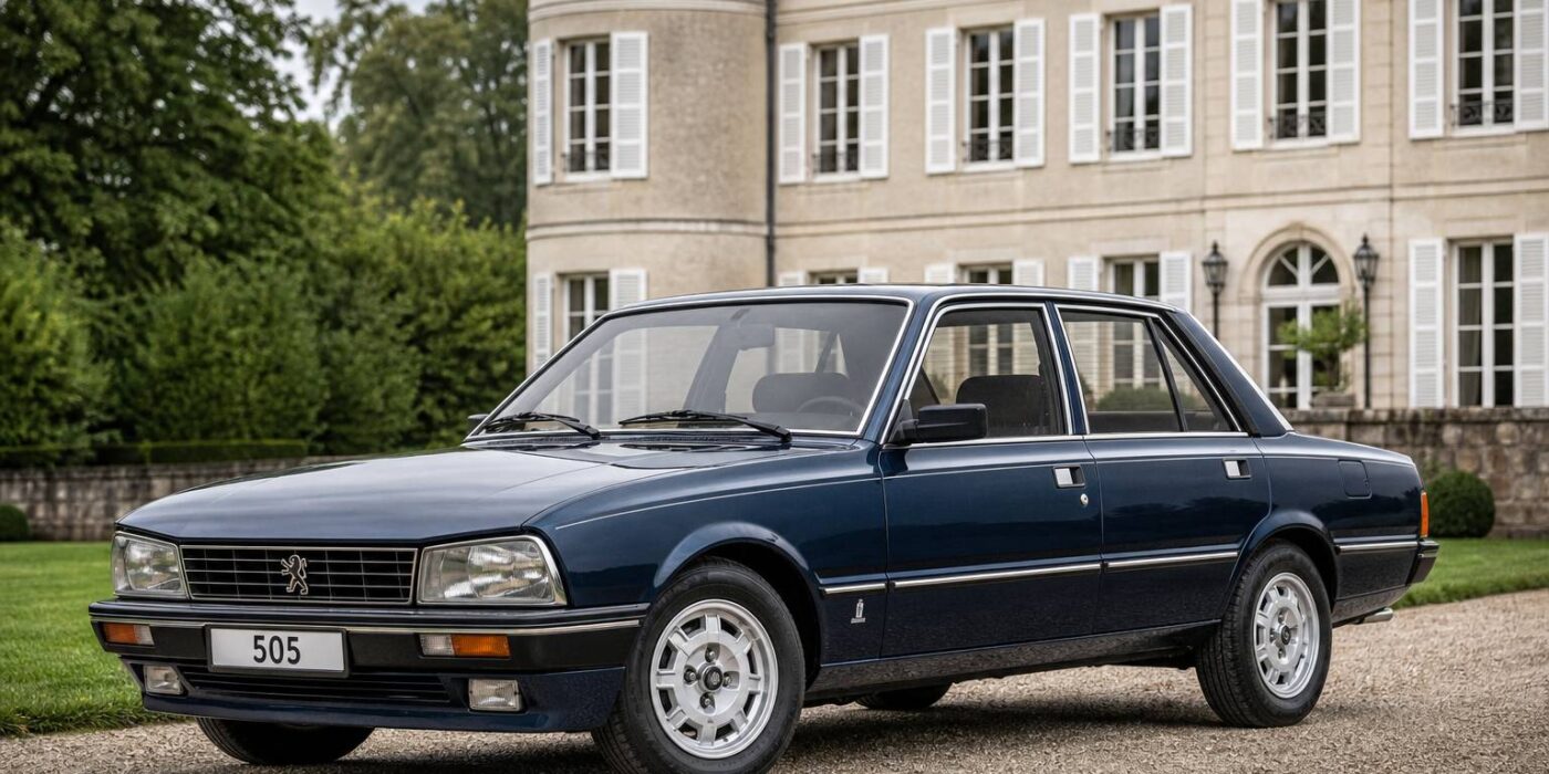 La Peugeot 505 : l’ultime berline à l’esprit allemand, conçue à la française