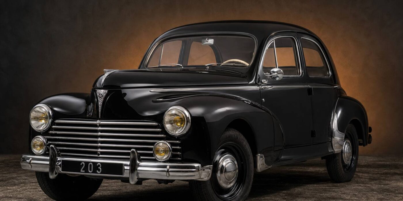 Au volant de la Peugeot 203 : l’icône française qui aspirait à conquérir l’Amérique