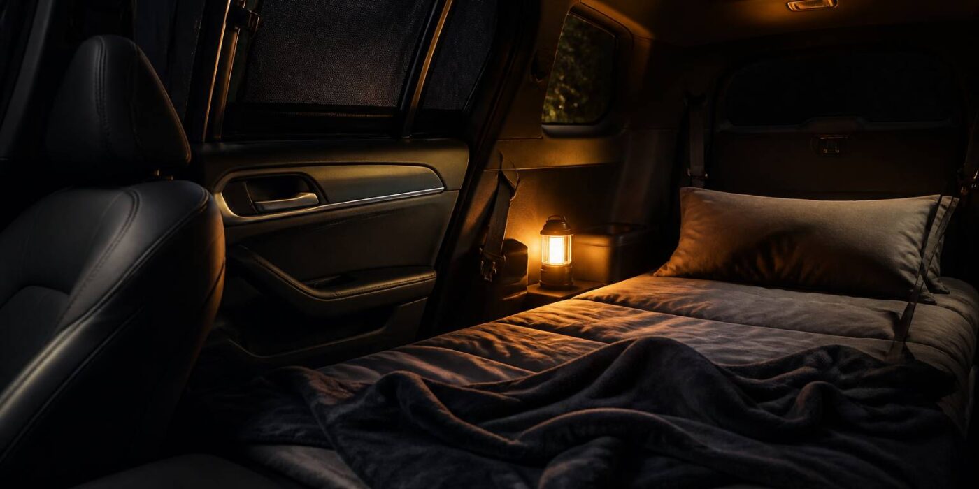 Dormir dans son véhicule : couchage, ventilation et confort réel