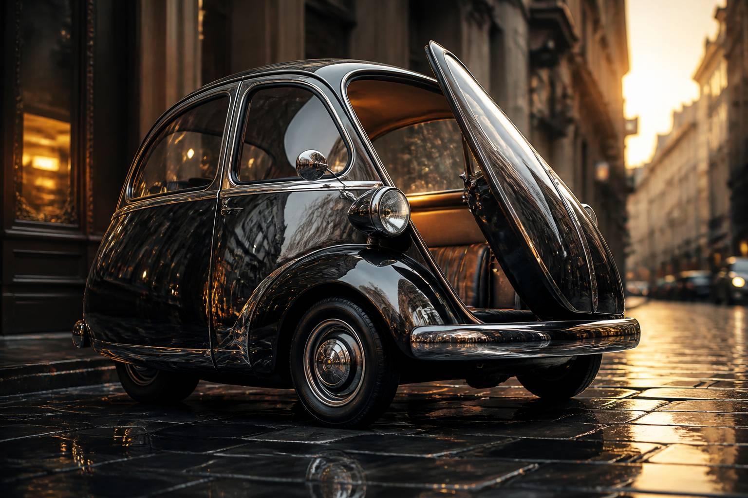 La BMW Isetta : L’icône vintage idéale pour la conduite urbaine ?