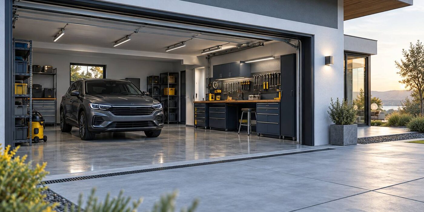 Construire ou agrandir un garage : surface, déclaration préalable et permis