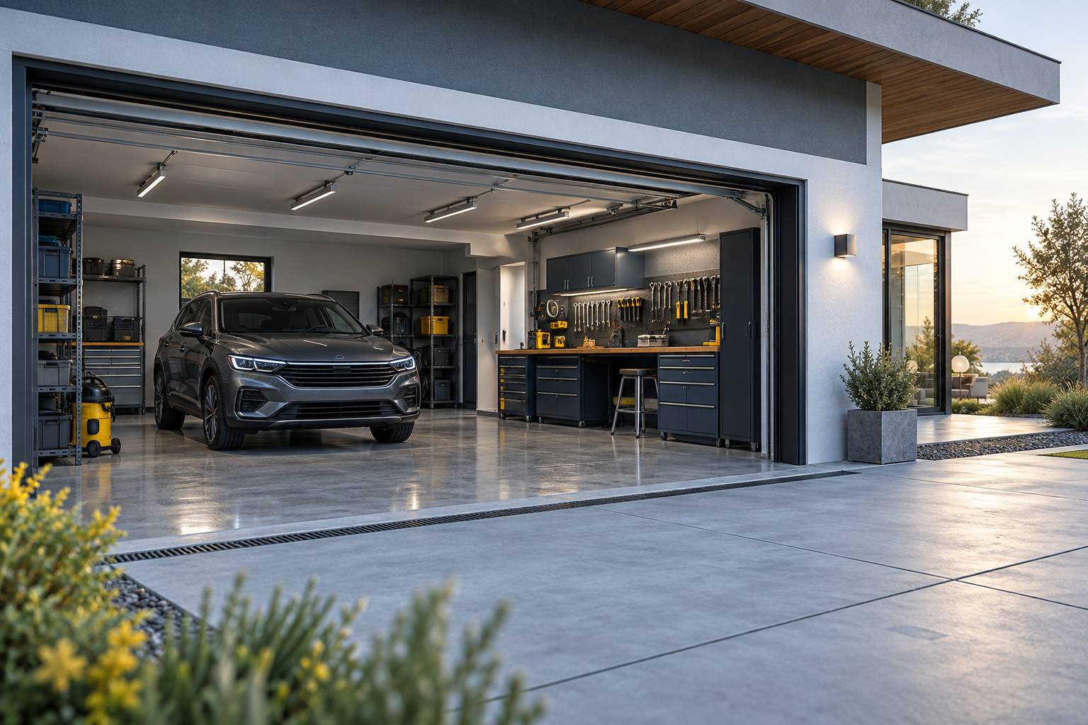 Construire ou agrandir un garage : surface, déclaration préalable et permis